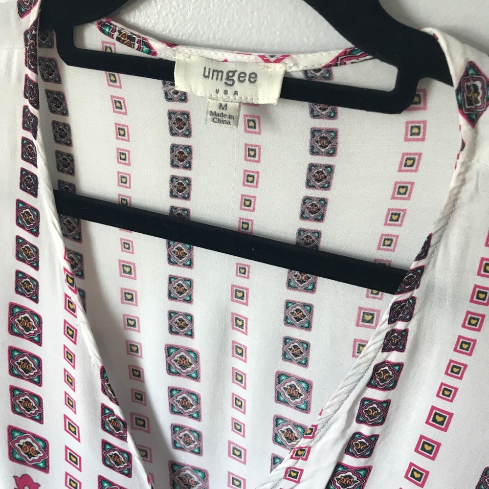 Umgee USA | Boho Chic Cotton Blend Mini Dress - Picture 5 of 8
